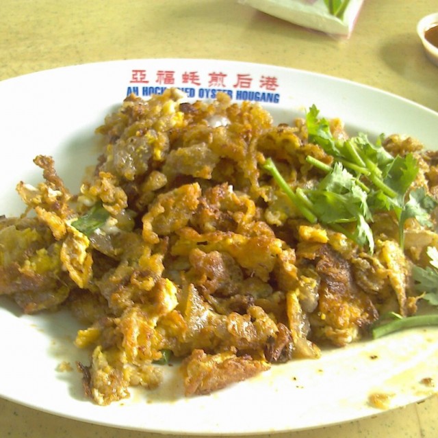 Fried Oyster Omelette