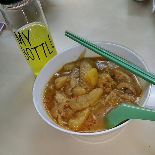 curry chicken noodle