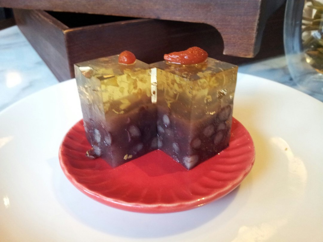 御寶盒茶點 桂花紅豆糕 台北士林區的故宮晶華 Openrice 台灣開飯喇