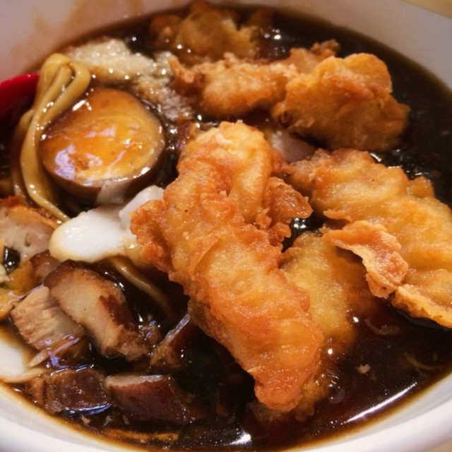 Redhill Market: Lor Mee with fried fish 