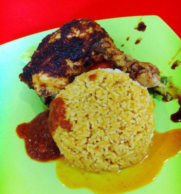 Indonesian steamed chicken