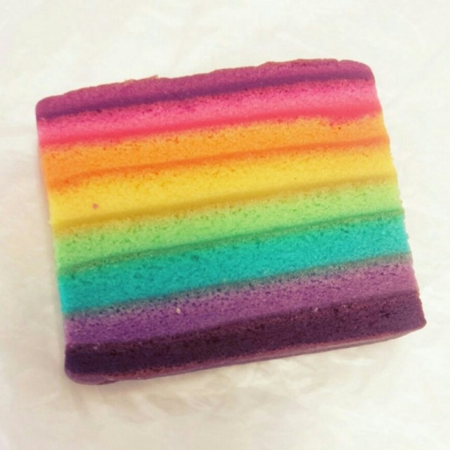 Rainbow Kueh Lapis Cake
