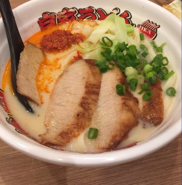 炭烧猪颈肉乌冬