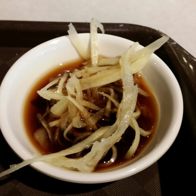 Ginger with Vinegar