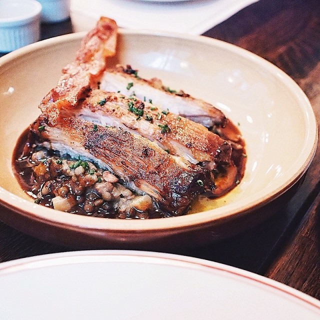 Grilled Spanish Pork Collar