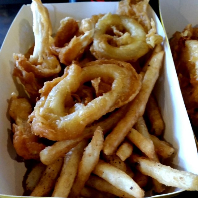 Calamari & Chicken Combo