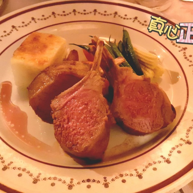 招牌烤羊架,真心正👍👍👍