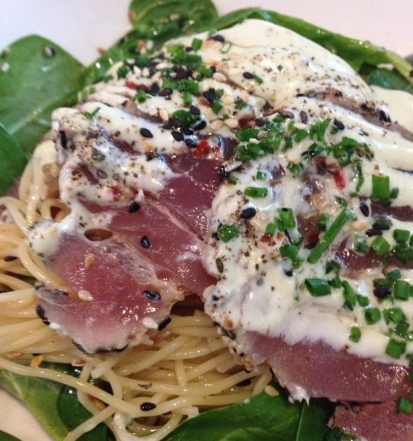 tuna capellini