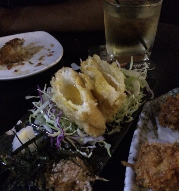 玉子腐皮天付罗