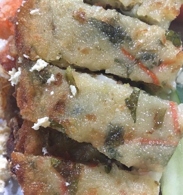 Vegetable fish cake 