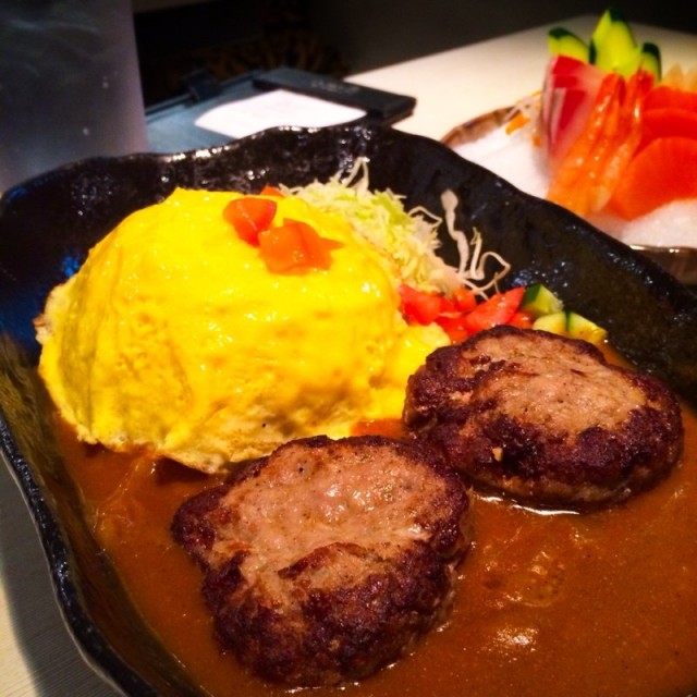 Omu rice 