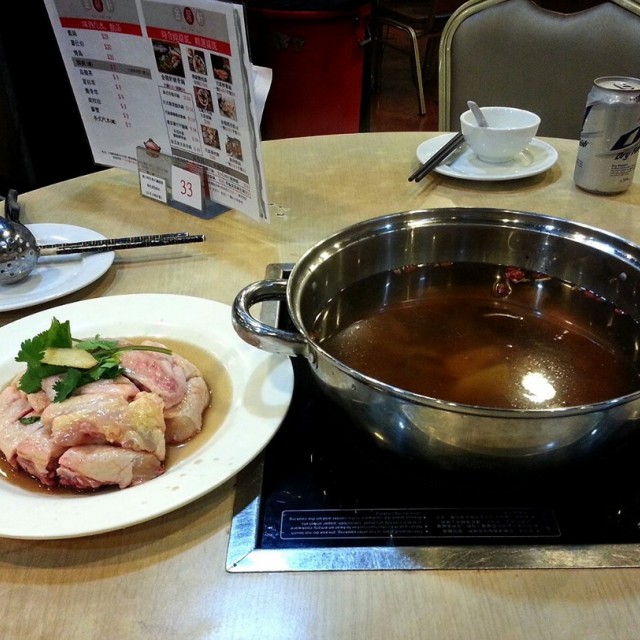 花雕醉雞任食火鍋