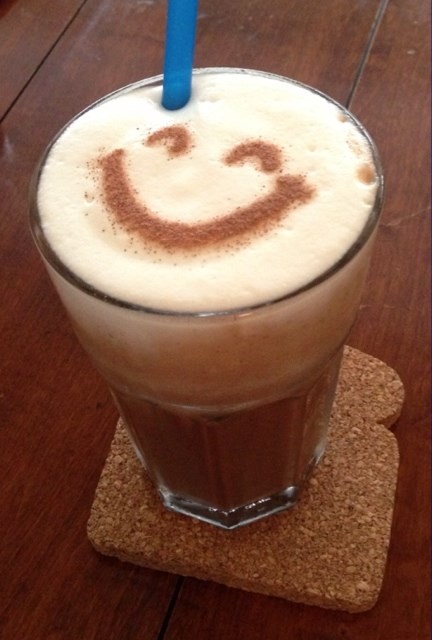 Iced mocha cappuccino 