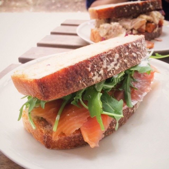 Salmon Sandwich