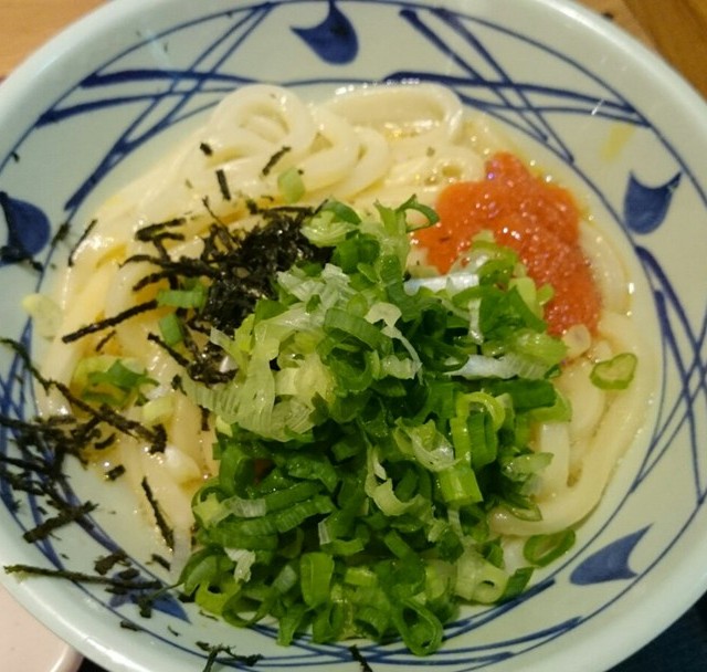 明太子蛋拌烏龍麵