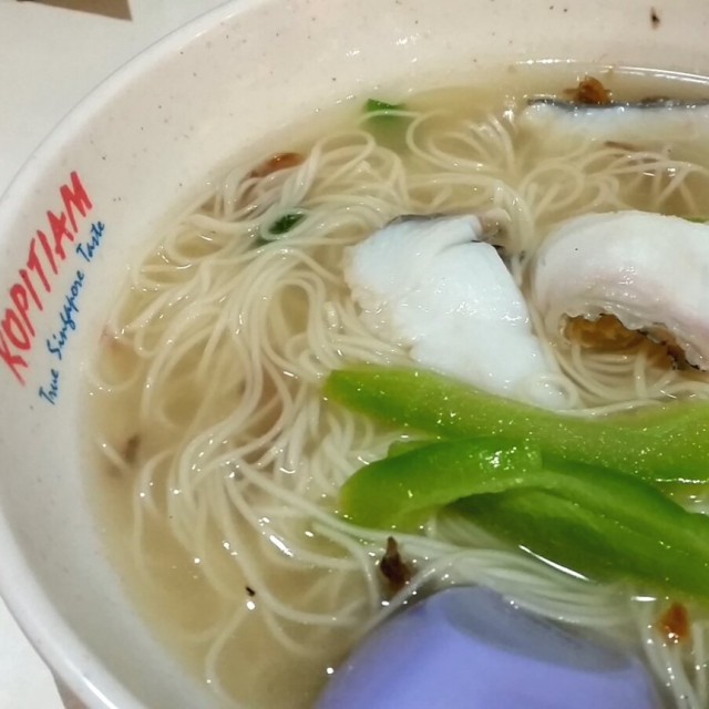 面线苦瓜鱼片汤