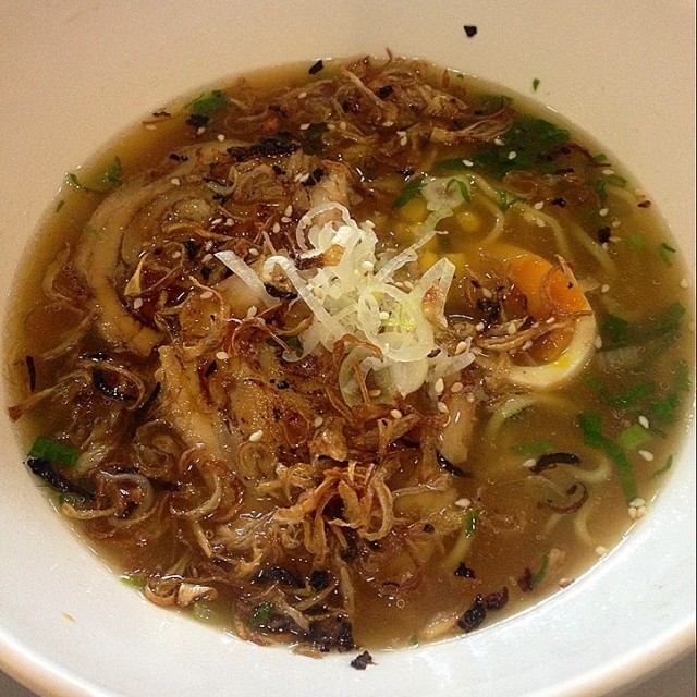 fried onion ramen