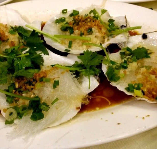 蒜蓉粉丝蒸元贝