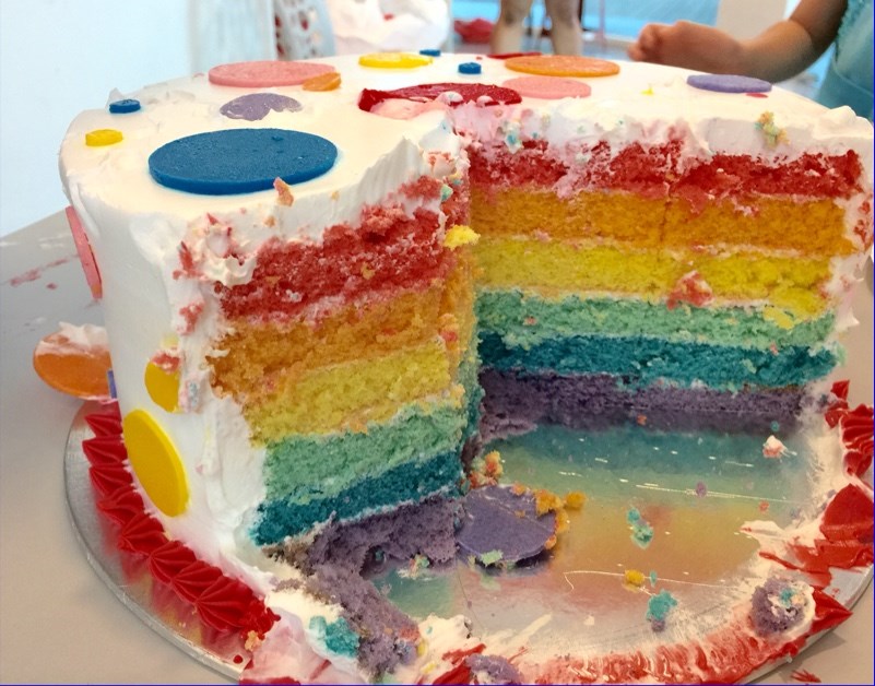 rainbow cake singapore