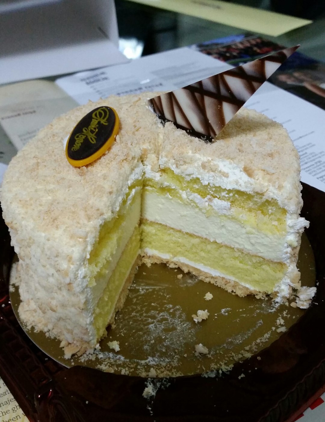 foodbook.HK » Blog Archive » 咖啡木糠布丁蛋糕 (附食譜)