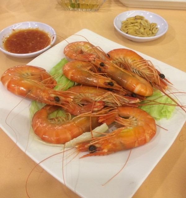 Steamed Prawns