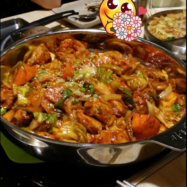 春川辣炒雞排套餐