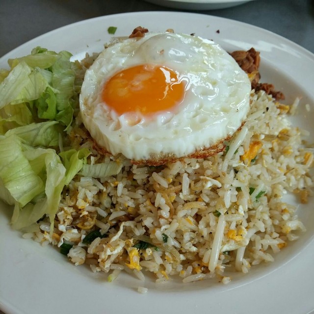 Silverfish Fried Rice with Egg