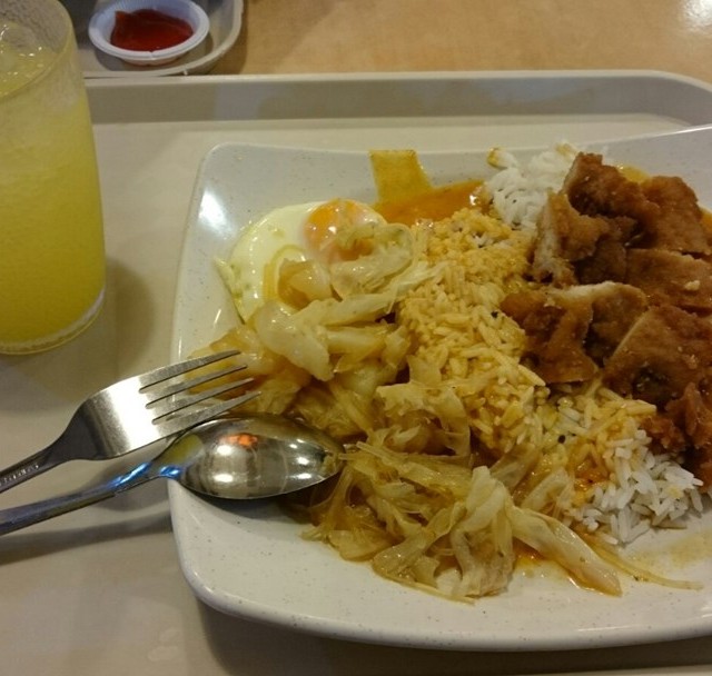 Pork Chop Curry Rice