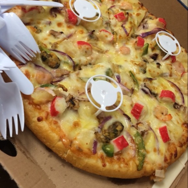 千岛海鲜pizza