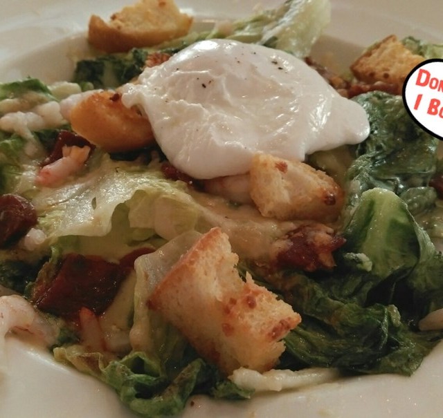 Baked Caesar Salad