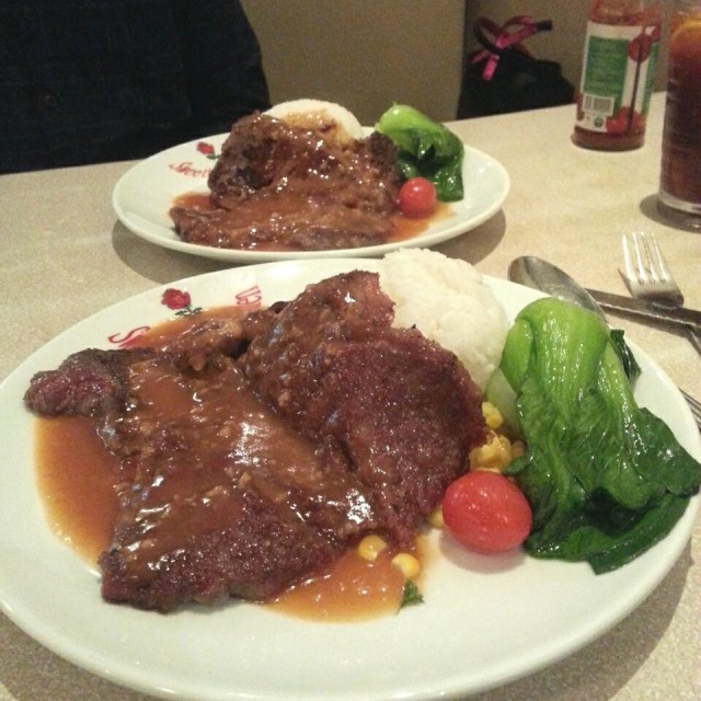 肉眼牛扒