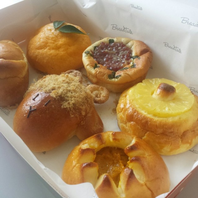 CNY buns from breadtalk 