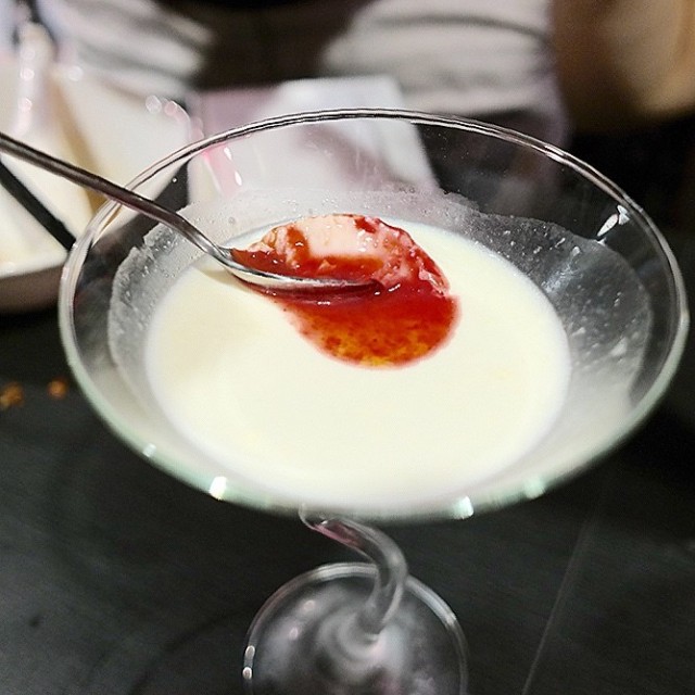 Almond Jelly with Framboise - $5