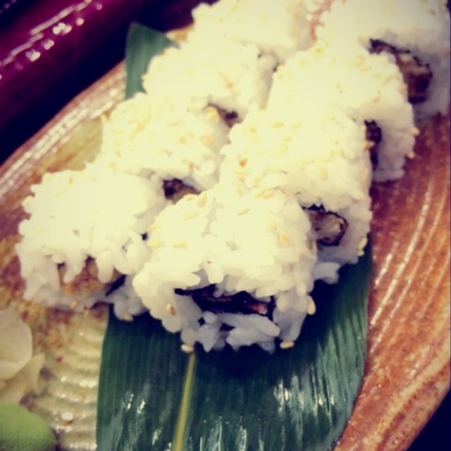 Soft shell crab maki