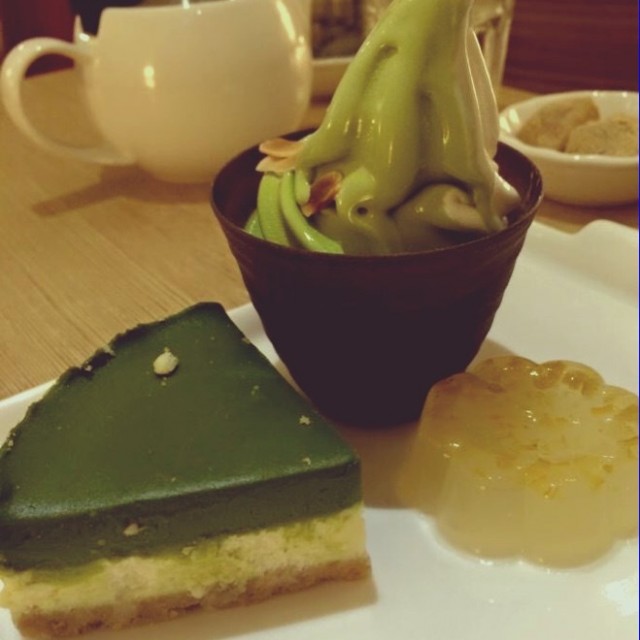 抹茶起司蛋糕
