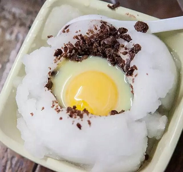 紅豆雞蛋牛奶冰