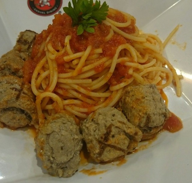 Meatball spaghetti