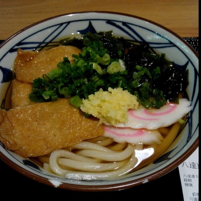 星期一至五特價,超抵食,腐皮帶甜,烏冬有咬口感