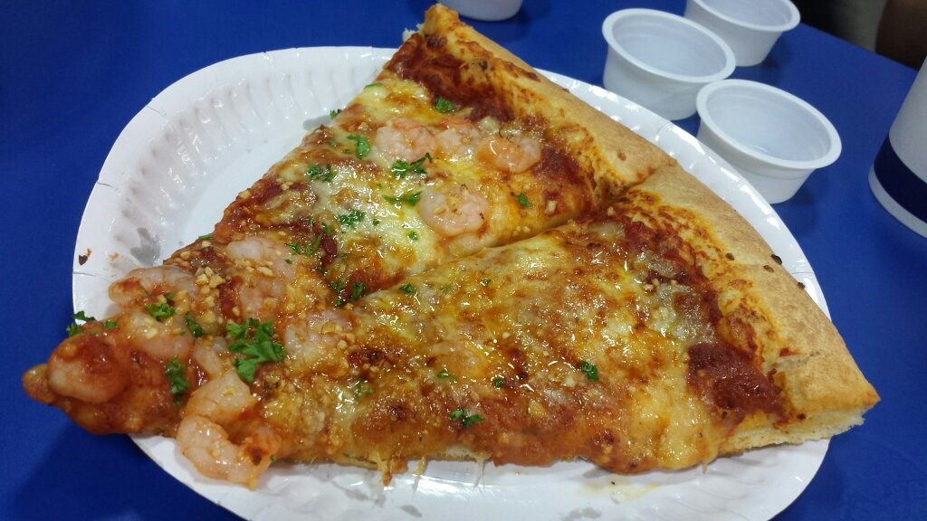 Garlic Shrimp Pizza S R New York Style Pizza S Photo In Quezon City Metro Manila Openrice Philippines