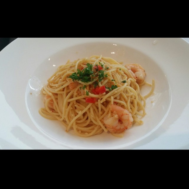 Prawn Aglio Olio