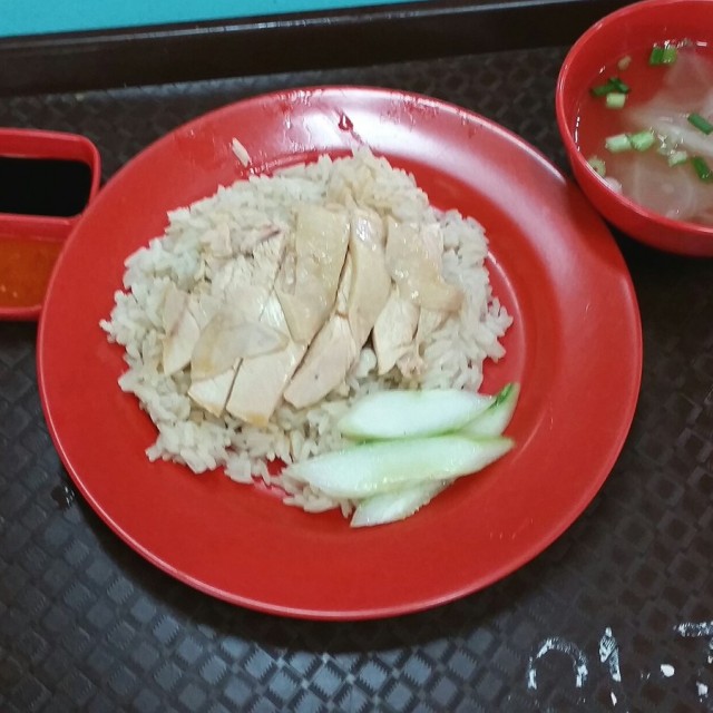 Steamed Chicken Rice