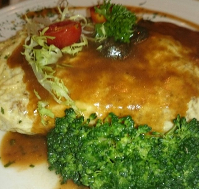 黑松露带子蛋包饭
