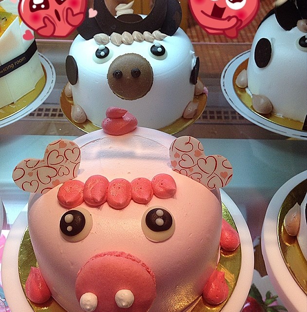 Cute Cartoon Cake