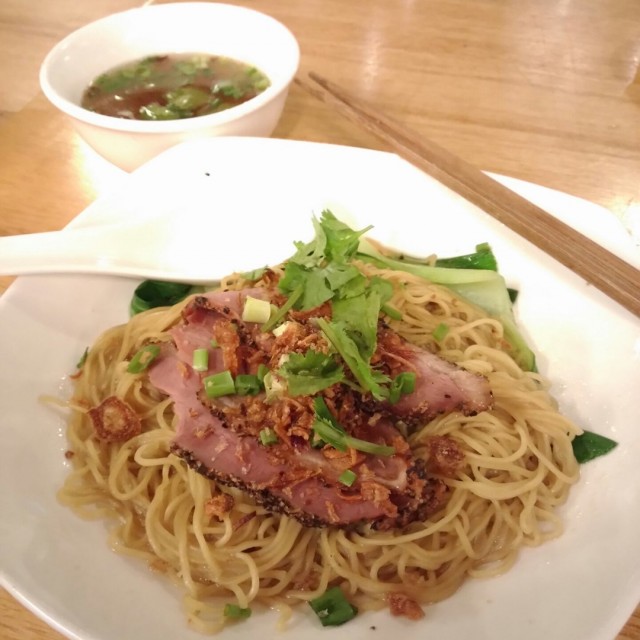 smoked duck noddles 