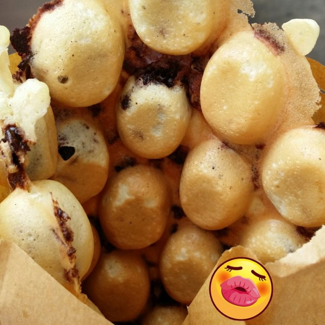 超好食~~真係有粒粒朱古力係入面😀😀😍😍