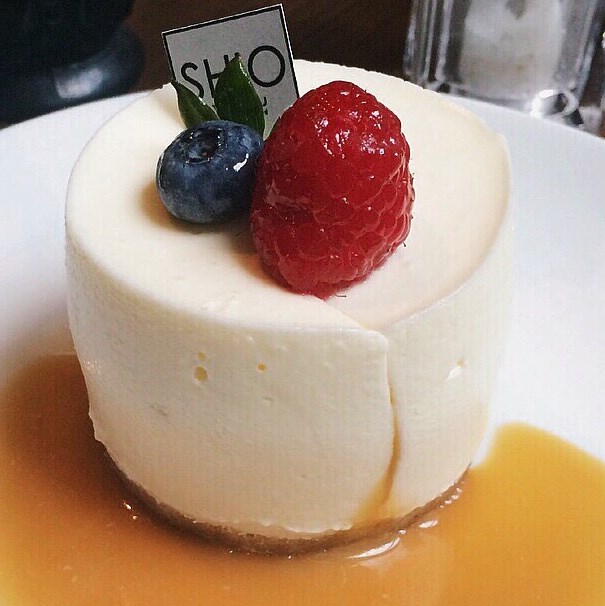 Caramel rare cheesecake