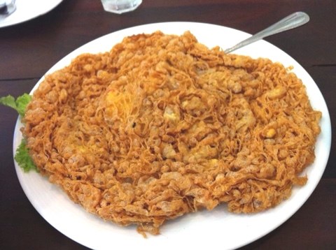 ไข่เจียวหอยนางรม