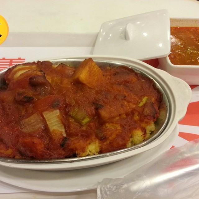 焗豬扒飯