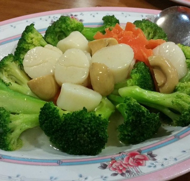 Broccoli with Scallops