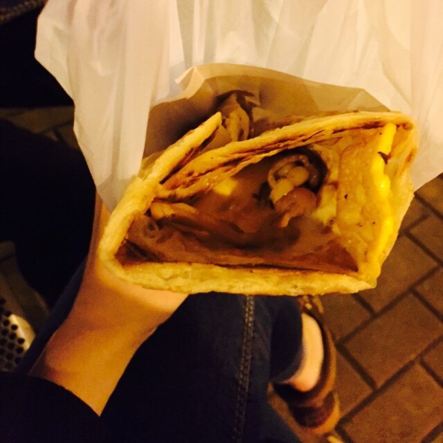 Added many toppings! Corn, cheese, egg and chicken